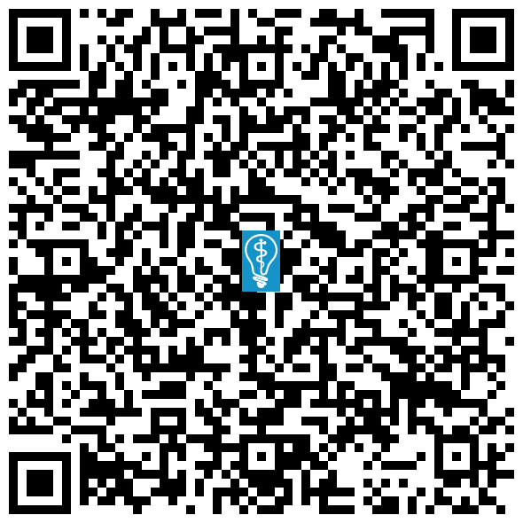 QR code image to open directions to Benitez Dental Center in Coral Gables, FL on mobile